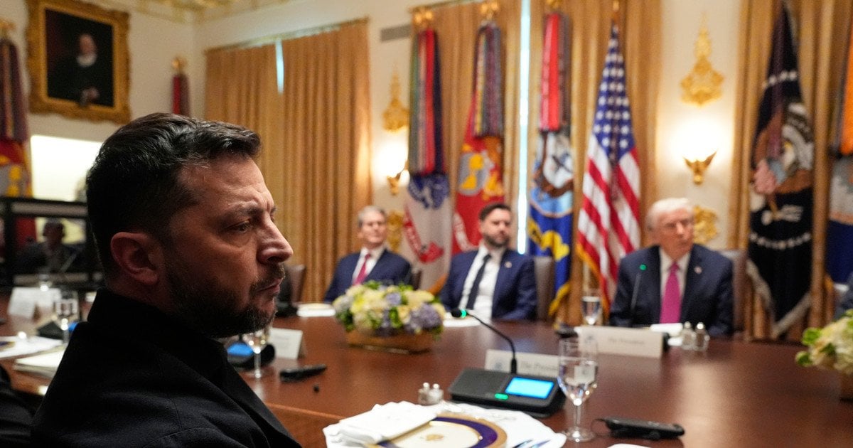 Встреча Зеленского и Трампа в Белом доме