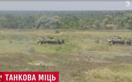 Танковые роты украинских десантников сыграли в особый "биатлон" по правилам НАТО
