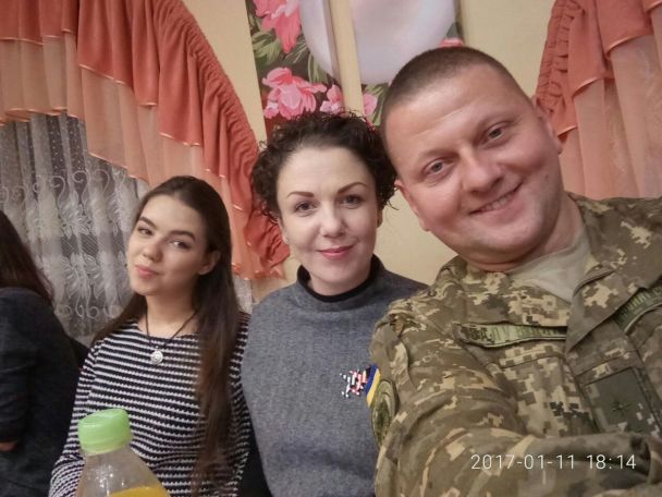 Валерий Залужный с семьей / © Фото из социальных сетей