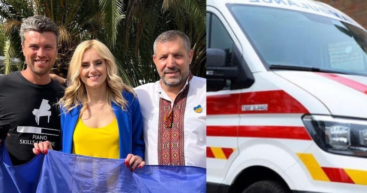 Ірина Федишин допомогла придбати для України карету швидкої
