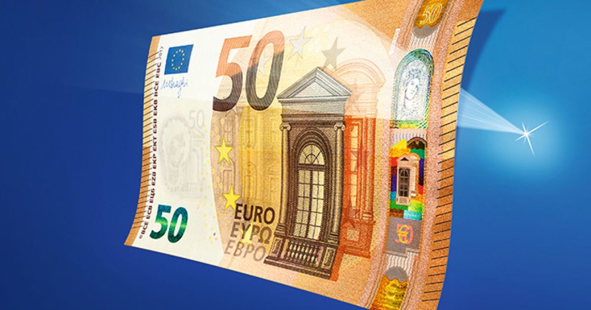 ЕЦБ представил новую € 50 банкноту — Деньги
