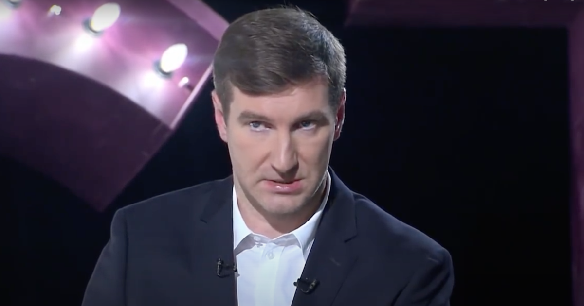 Пропагандист з РФ Антон Красовський / Скриншот з відео