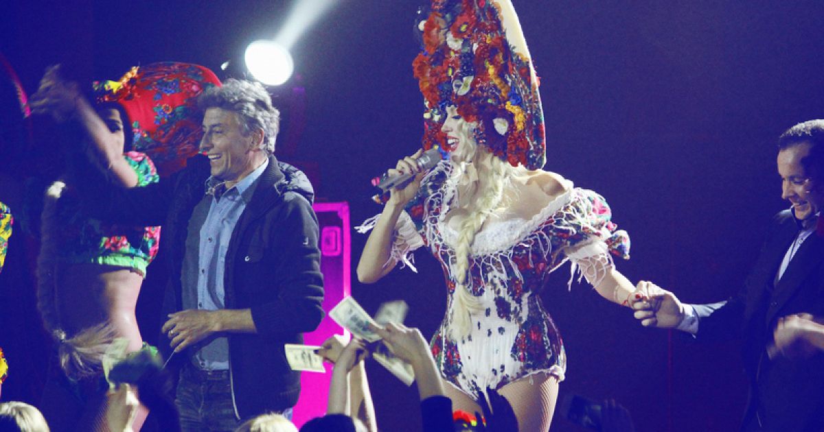 Полякова виступила в Дніпропетровську / © прес-служба Олі Полякової