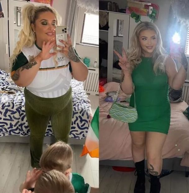 Каоймхе Вайт до і після схуднення / © dailystar.co.uk