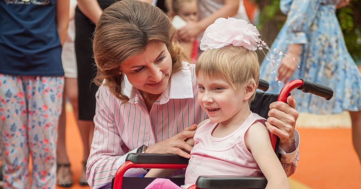 Марина Порошенко відкрила у Дніпрі перший в Україні інклюзивний парк, побудований областною держадміністрацією