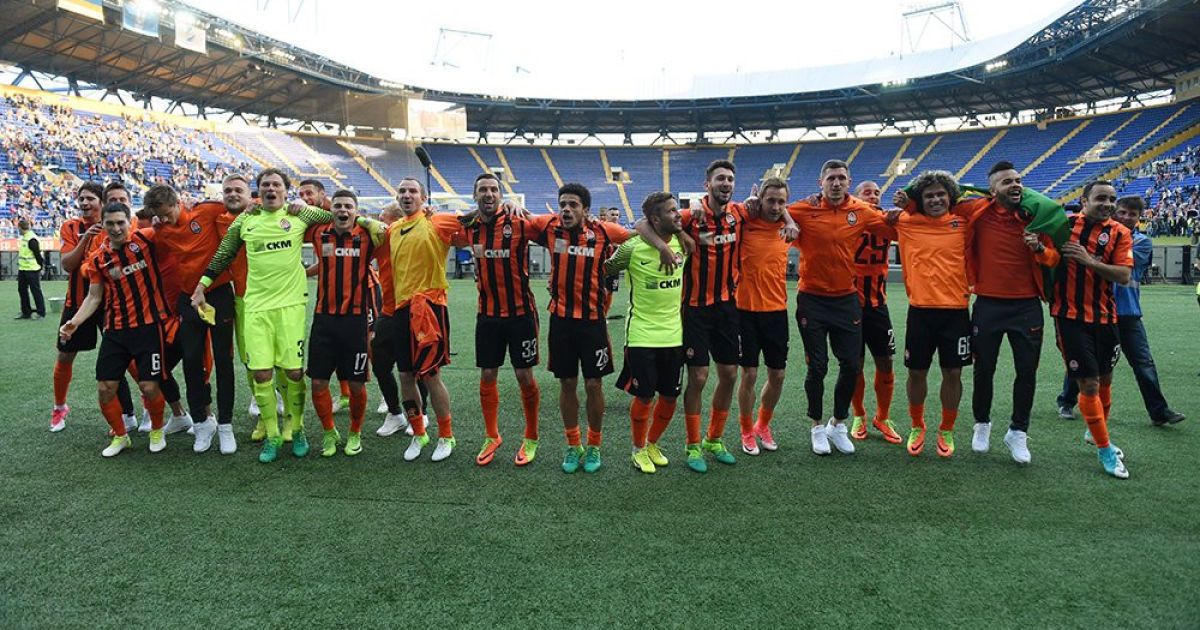 "Шахтар" завоював десяте чемпіонство України. / © ФК Шахтар