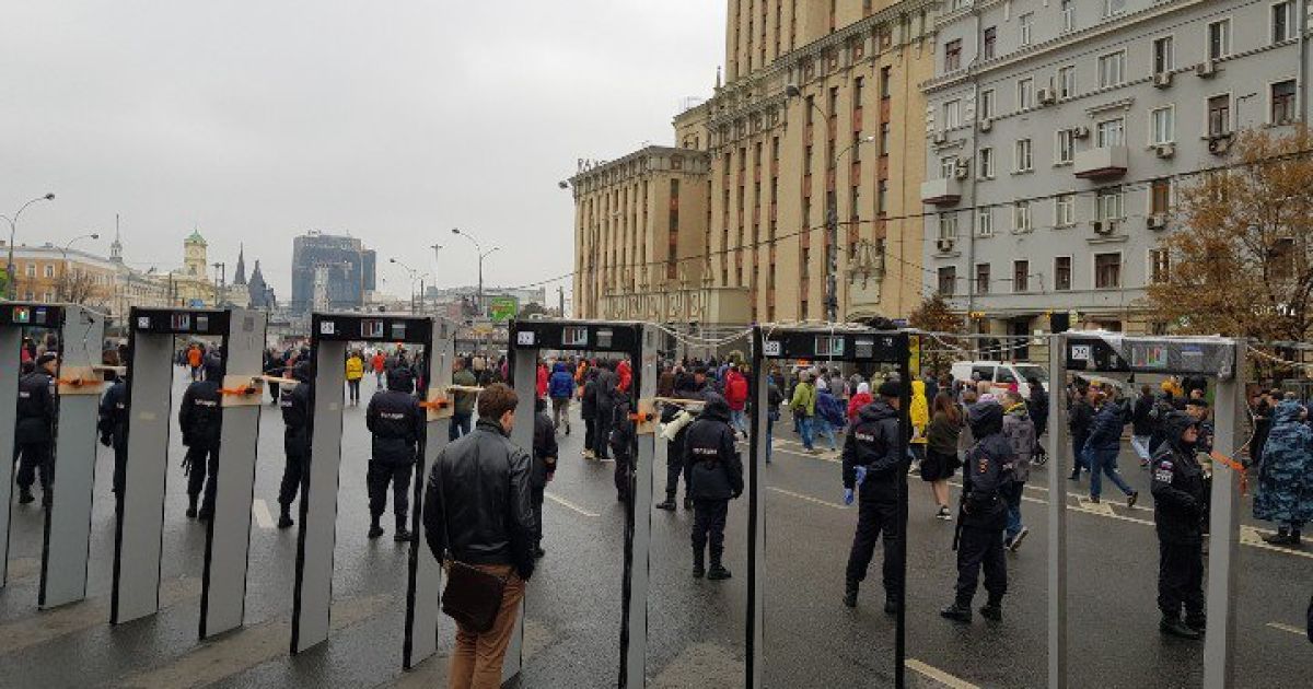 мітинг у москві / © Twitter "Белый Счетчик"
