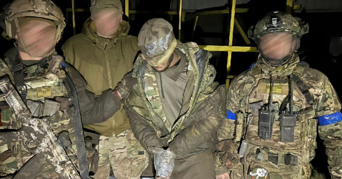 Бійці бригади «Спартан» взяли в полон російського окупанта на Запорізькому напрямку Фото: ГРУ