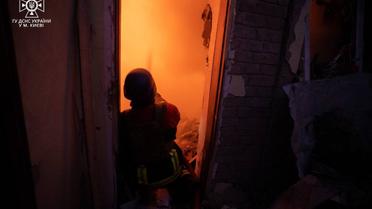 Наслідки ворожої атаки на Київ 25 листопада