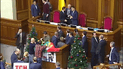 В українському парламенті сьогодні було гаряче