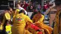 Гонщики NASCAR после финиша устроили драку