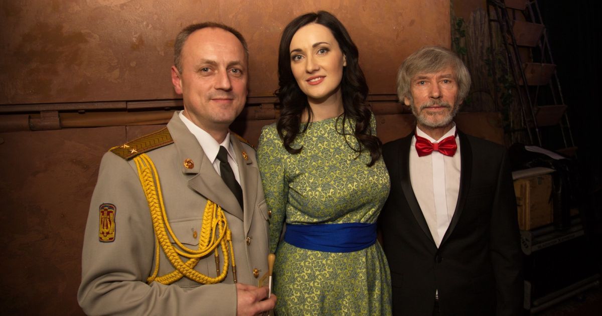 Соломія Вітвіцька провела ювілейний концерт оркестру ЗСУ