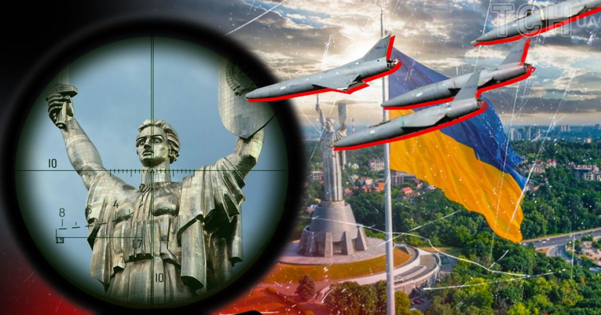 У липні були знищені всі дрони-камікадзе, які летіли на Київ / колаж ТСН.ua
