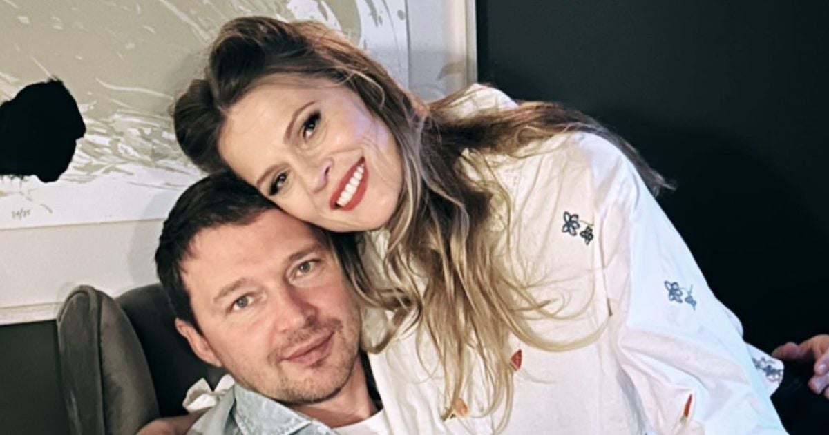 Ольга Фреймут с мужем