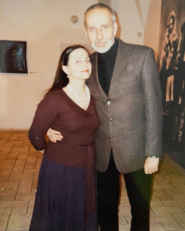 Ніна Матвієнко з чоловіком / © instagram.com/tonya_matvienko