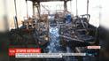 Рейсовый автобус с пассажирами загорелся на ходу на Житомирщине