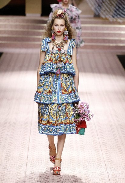 Колекція Dolce&amp;Gabbana прет-а-порте сезону весна-літо 2019 / © East News