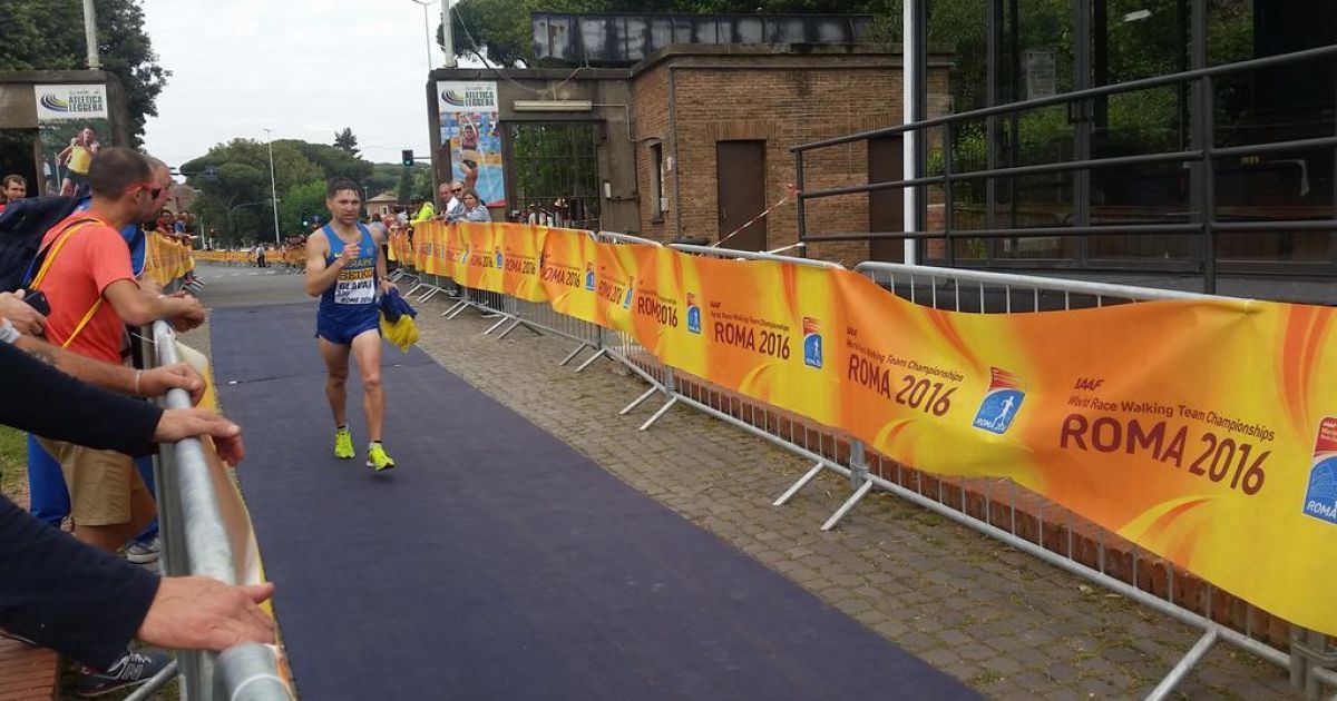 Українець отримає "срібло" замість "бронзи" чемпіонату світу зі спортивної ходьби