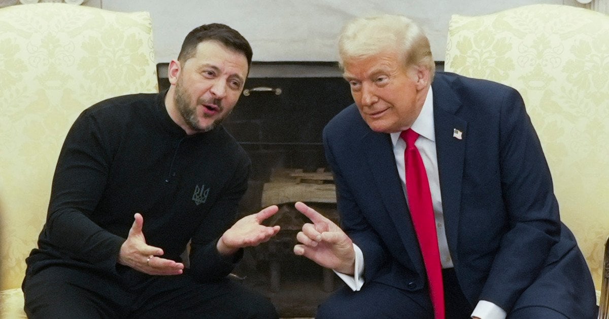 Трамп поговорил с Зеленским
