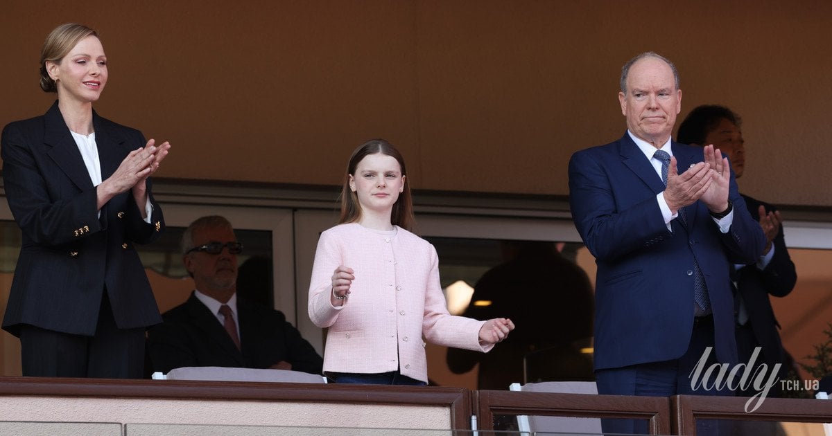 Княгиня Шарлін, принцеса Габріелла та князь Альбер II