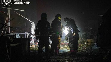 атака на Одесу в ніч проти 12 лютого_2 / © ДСНС