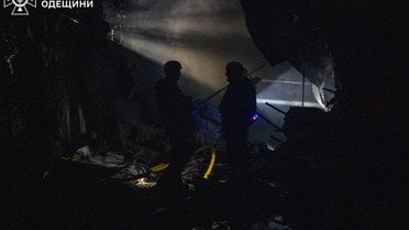 атака на Одесу в ніч проти 12 лютого_7 / © ДСНС