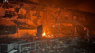 атака на Одесу в ніч проти 12 лютого_3 / © ДСНС