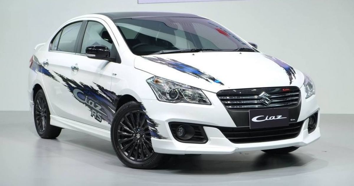 Suzuki представила в Таиланде спецверсию седана Ciaz