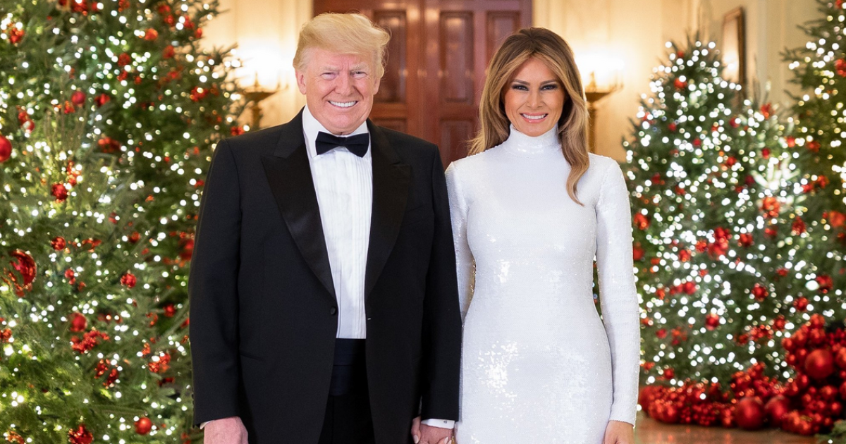 Дональд и Мелания Трамп/Фото Андреа Хэнкса