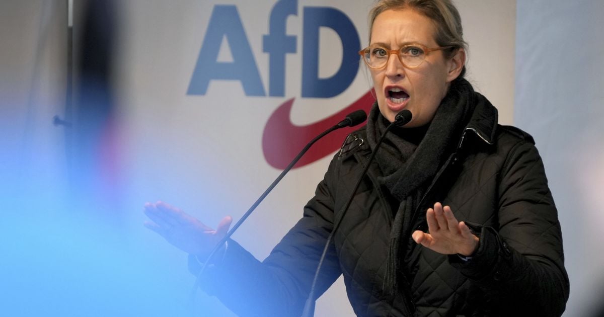 Кандидат в канцлер Германии Алиса Вайдель