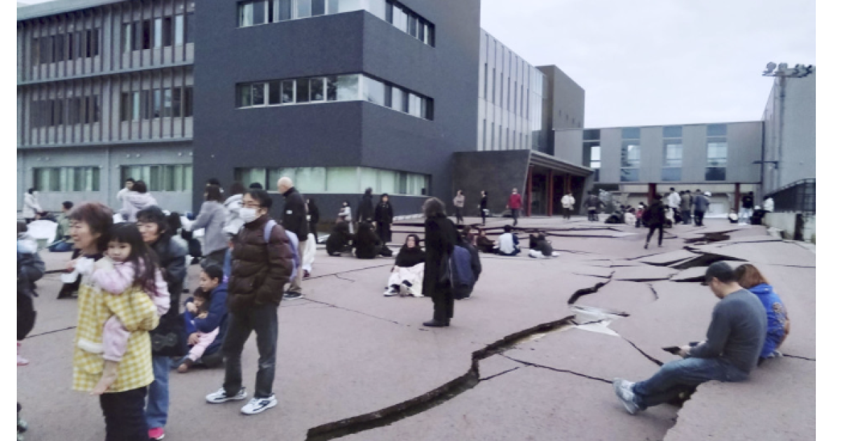 Землетрус в Японії / Фото: Kyodo