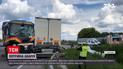 Новости Украины: на объездной дороге в Буске столкнулось два грузовика и микроавтобус
