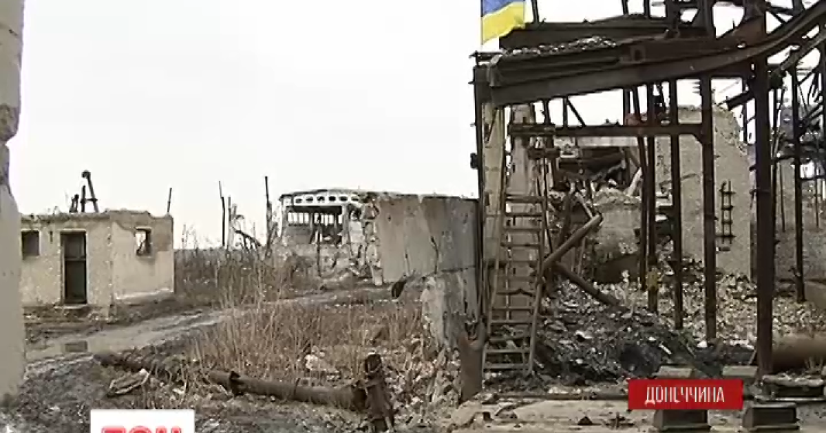 На шахте Бутовка продолжают держать оборону силы АТО