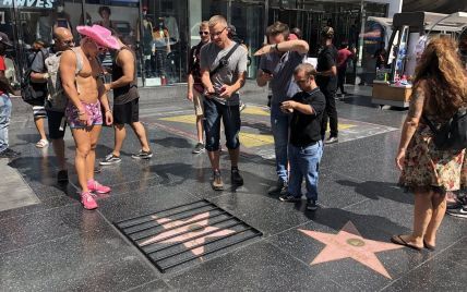 В Голливуде "посадили за решетку" многострадальную звезду Трампа