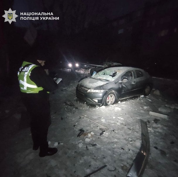 Поліція фіксує пошкодження / © Поліція Києва