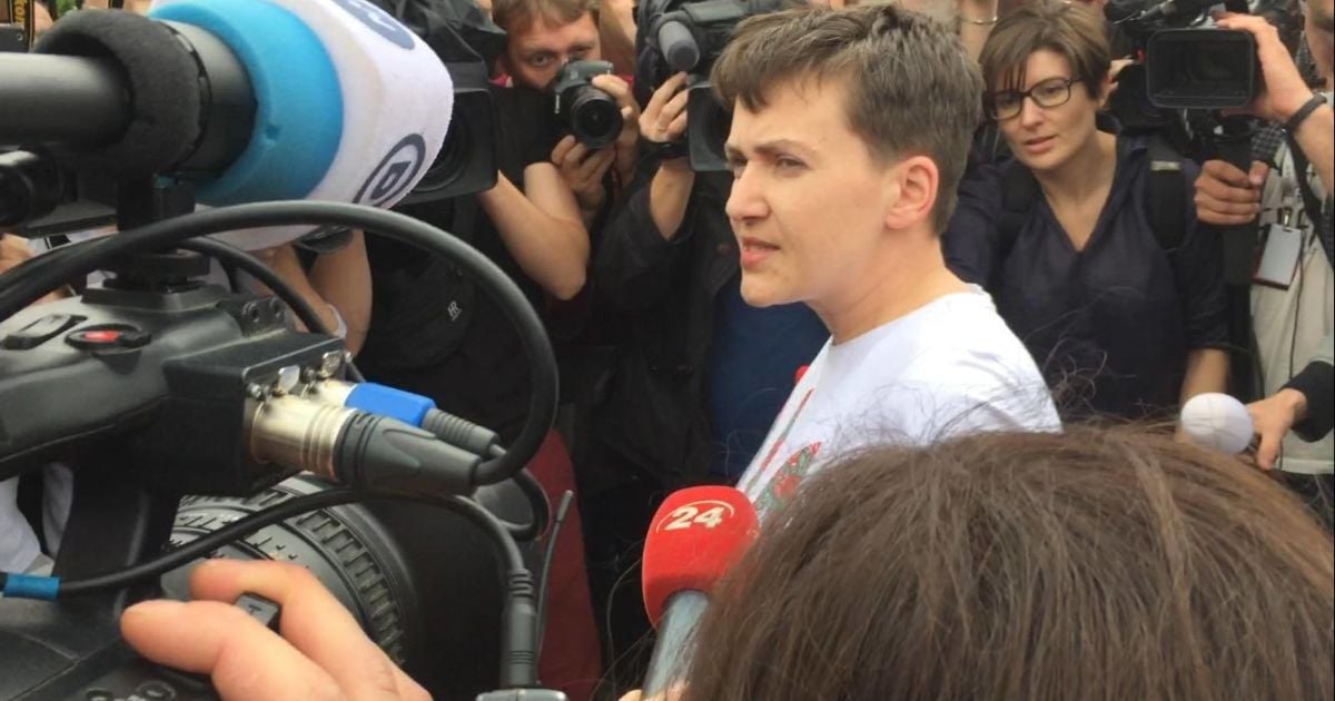 Надежда дома. Реакция украинских политиков на возвращение Савченко на Родину
