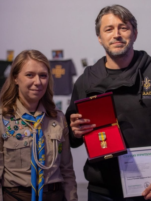 Сергій Притула отримав відзнаку / © instagram.com/siriy_ua