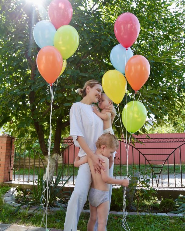 Вера Кекелия с детьми / © instagram.com/kekeliavera