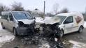 У Київській області водій Volkswagen Caddy зіткнувся з мікроавтобусом Renаult Trafic: четверо травмованих