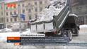 Київські дорожники нарешті перевірили роботу своїх двох снігоплавильних машин