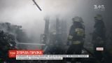 Пожар уничтожил склад алкоголя на окраине Днепра