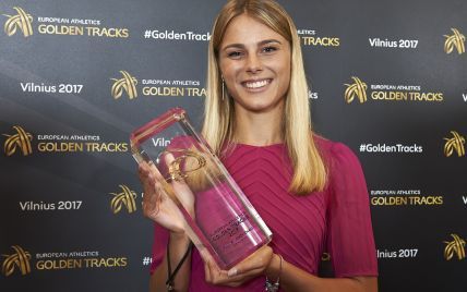 Прыгунья-красавица Левченко стала лучшей молодой спортсменкой Европы