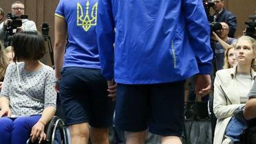 19 серпня. Київ. На НСК &quot;Олімпійський&quot; презентовано форму українських спортсменів, які виступлять на Паралімпійських іграх у Ріо. / © УНІАН