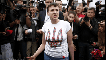 повернення Надії Савченко в Україну _3 / © Twitter/Содель Владислав