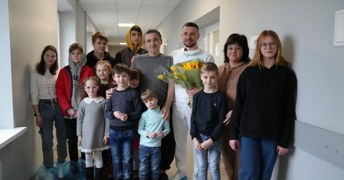 Пацієнт львівської лікарні Сергій Кривко