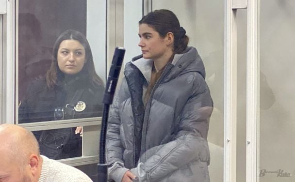 Екатерина Дагаева в зале суда