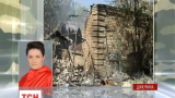 Мешканці спалених в Мар'їнці будинків дивуються, як  їм пощастило вижити після обстрілу