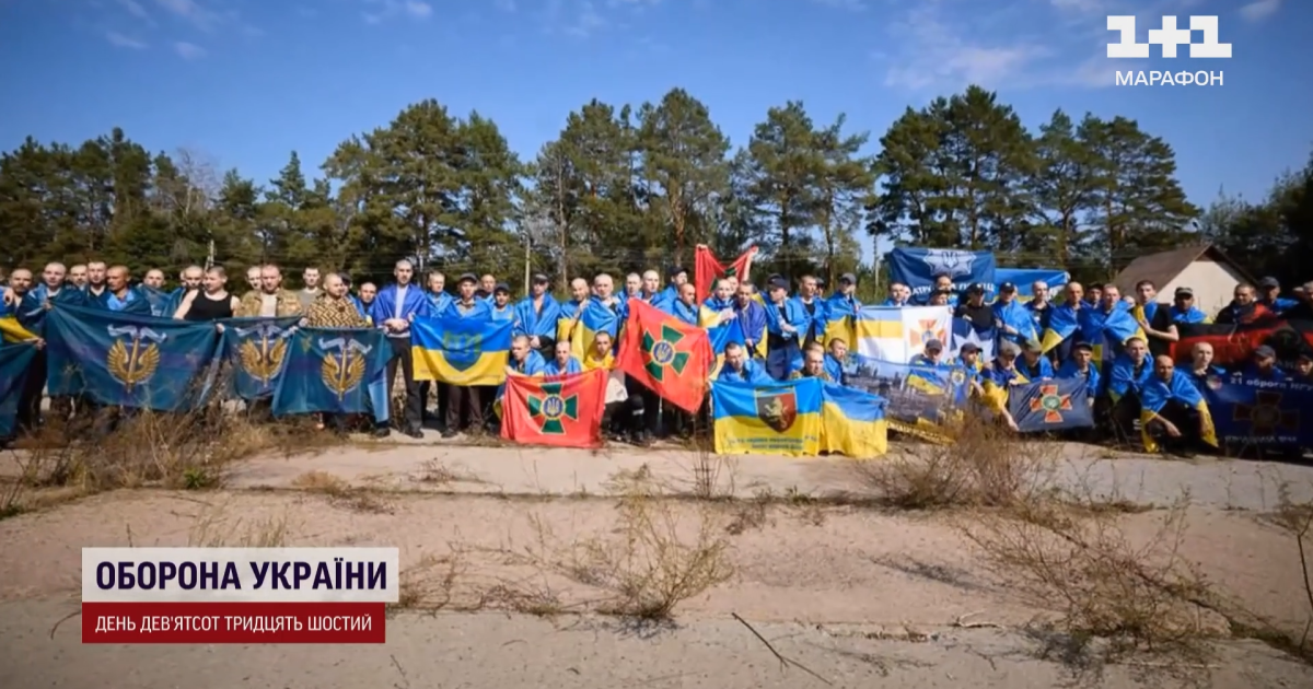 Звільнені з полону захисники України