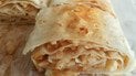 Штрудель з лаваша з яблуками