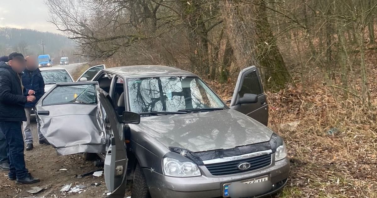 У Київській області сталося чотири ДТП за годину через слизьку дорогу